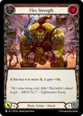 Flex Strength (Red) [SUP149] [Super Slam]
