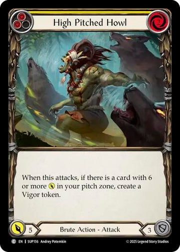 High Pitched Howl (Yellow) [SUP156] [Super Slam]