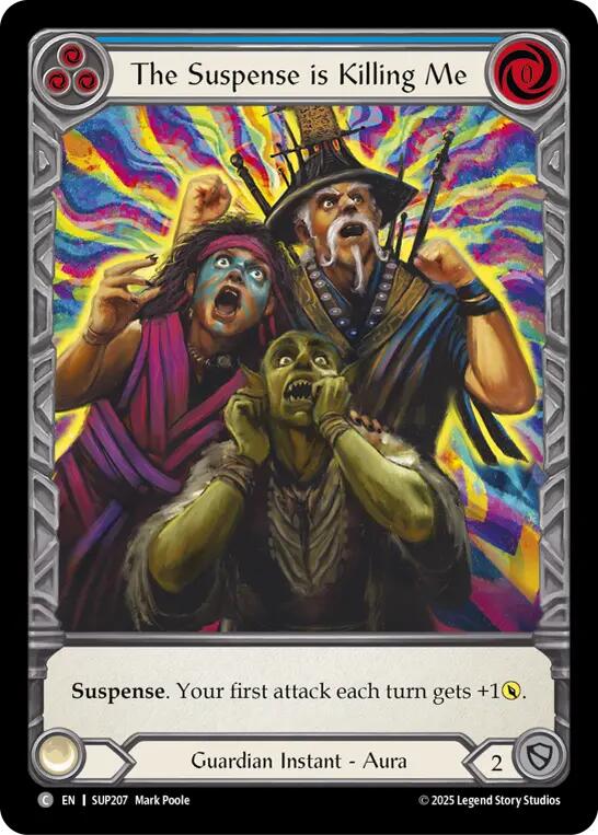 The Suspense is Killing Me (Extended Art) [SUP207] [Super Slam] Cold Foil