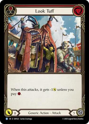 Look Tuff [SUP223] [Super Slam] Rainbow Foil