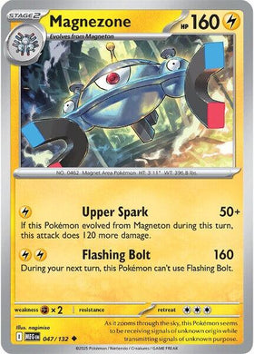 Magnezone [047/132] [Mega Evolution] Reverse Holofoil