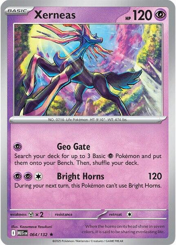 Xerneas [064/132] [Mega Evolution] Holofoil