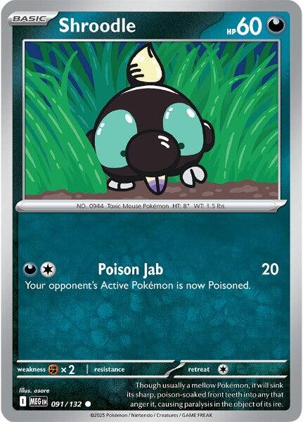 Shroodle [091/132] [Mega Evolution]