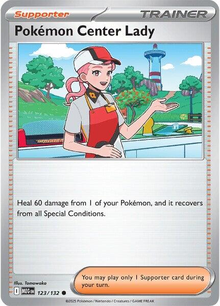 Pokemon Center Lady [123/132] [Mega Evolution] Reverse Holofoil