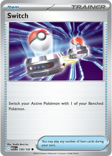 Switch [130/132] [Mega Evolution] Reverse Holofoil