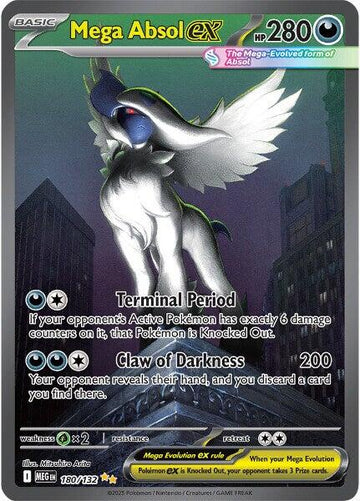 Mega Absol ex [180/132] [Mega Evolution] Holofoil