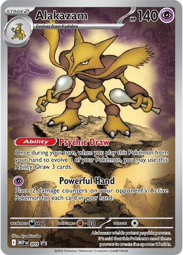 Alakazam [009] [Mega Evolution Promo] Holofoil
