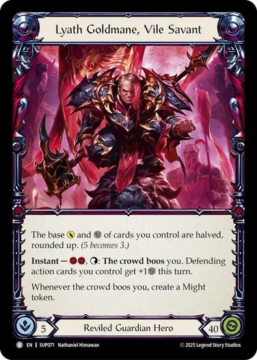 Lyath Goldmane, Vile Savant // Lyath Goldmane [SUP071//SUP072] [Super Slam]