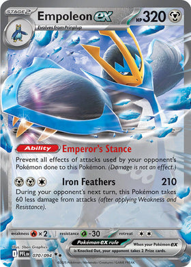 Empoleon ex [070/094] [Phantasmal Flames] Holofoil
