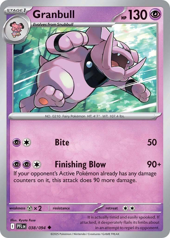 Granbull [038/094] [Phantasmal Flames] Reverse Holofoil