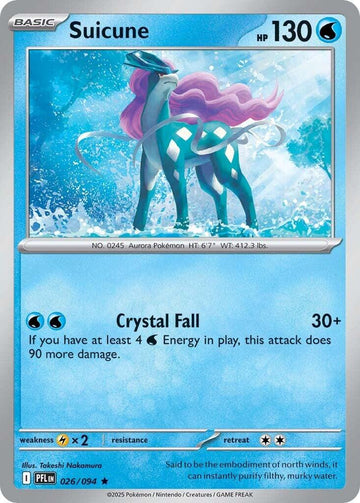 Suicune [026/094] [Phantasmal Flames] Holofoil