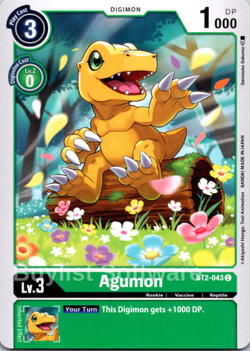 Agumon - BT2-043 [BT2-043] [Release Special Booster] Normal