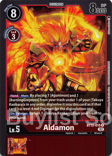 Aldamon [BT12-015] [Across Time] Foil