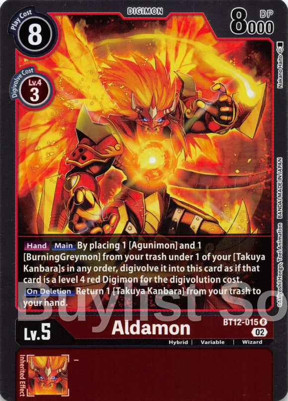 Aldamon [BT12-015] [Across Time] Foil