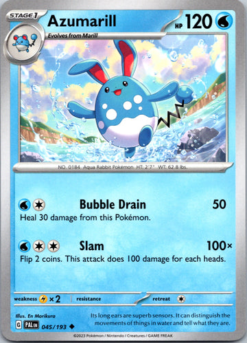 Azumarill [045/193] [Paldea Evolved]