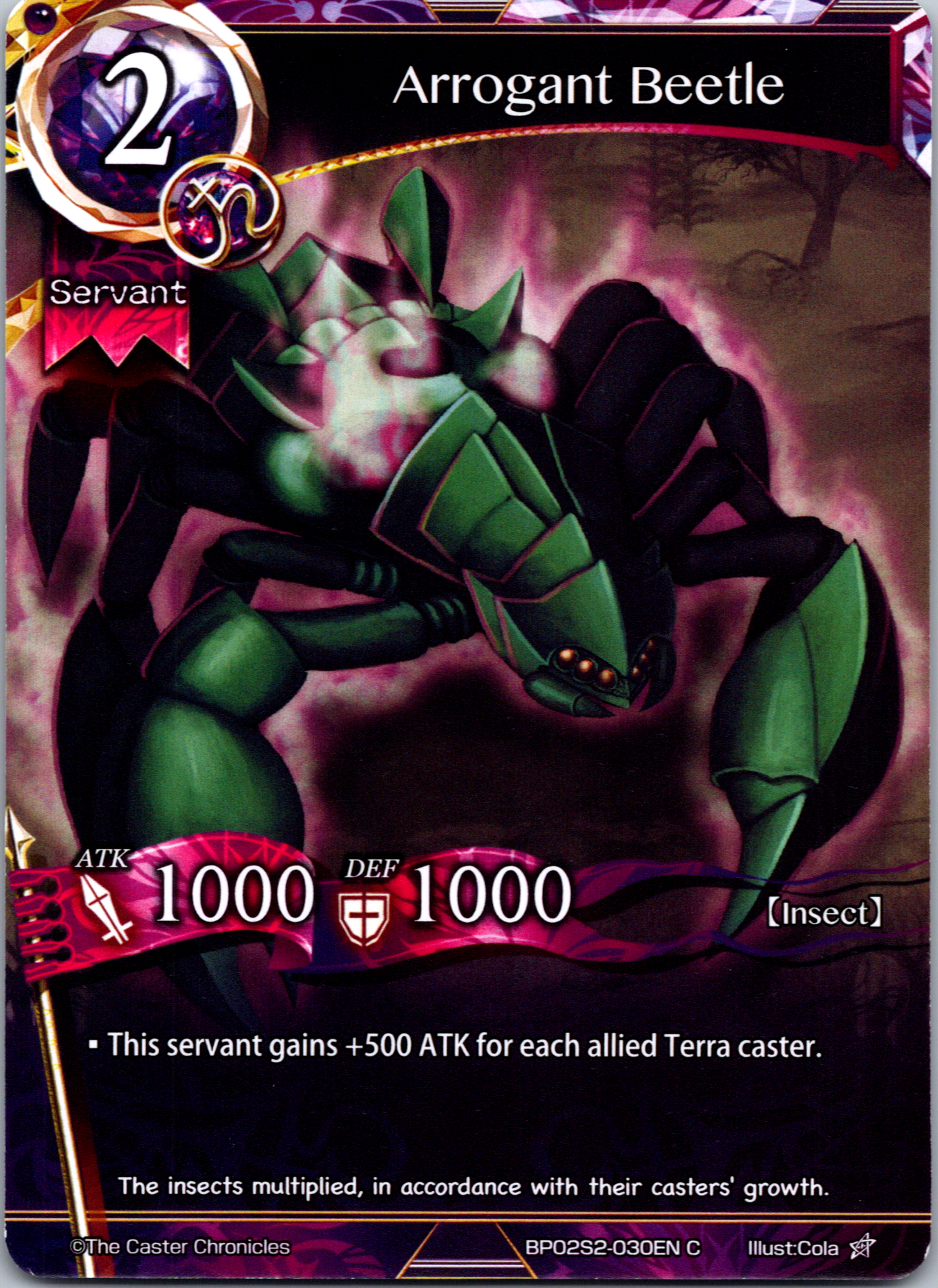 Arrogant Beetle - BP02S2-030EN