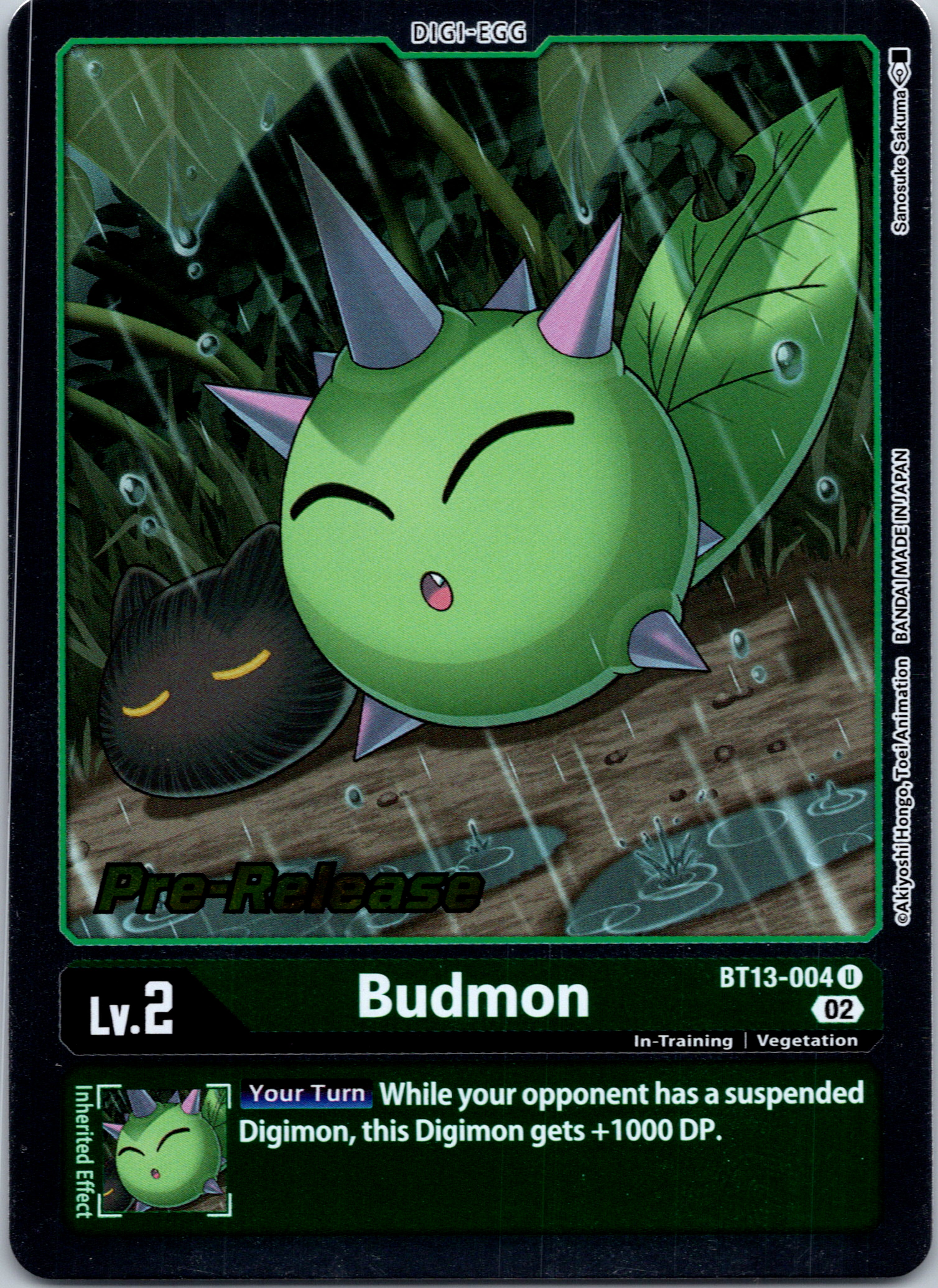 Budmon [BT13-004] [Versus Royal Knight Booster Pre-Release Cards] Foil