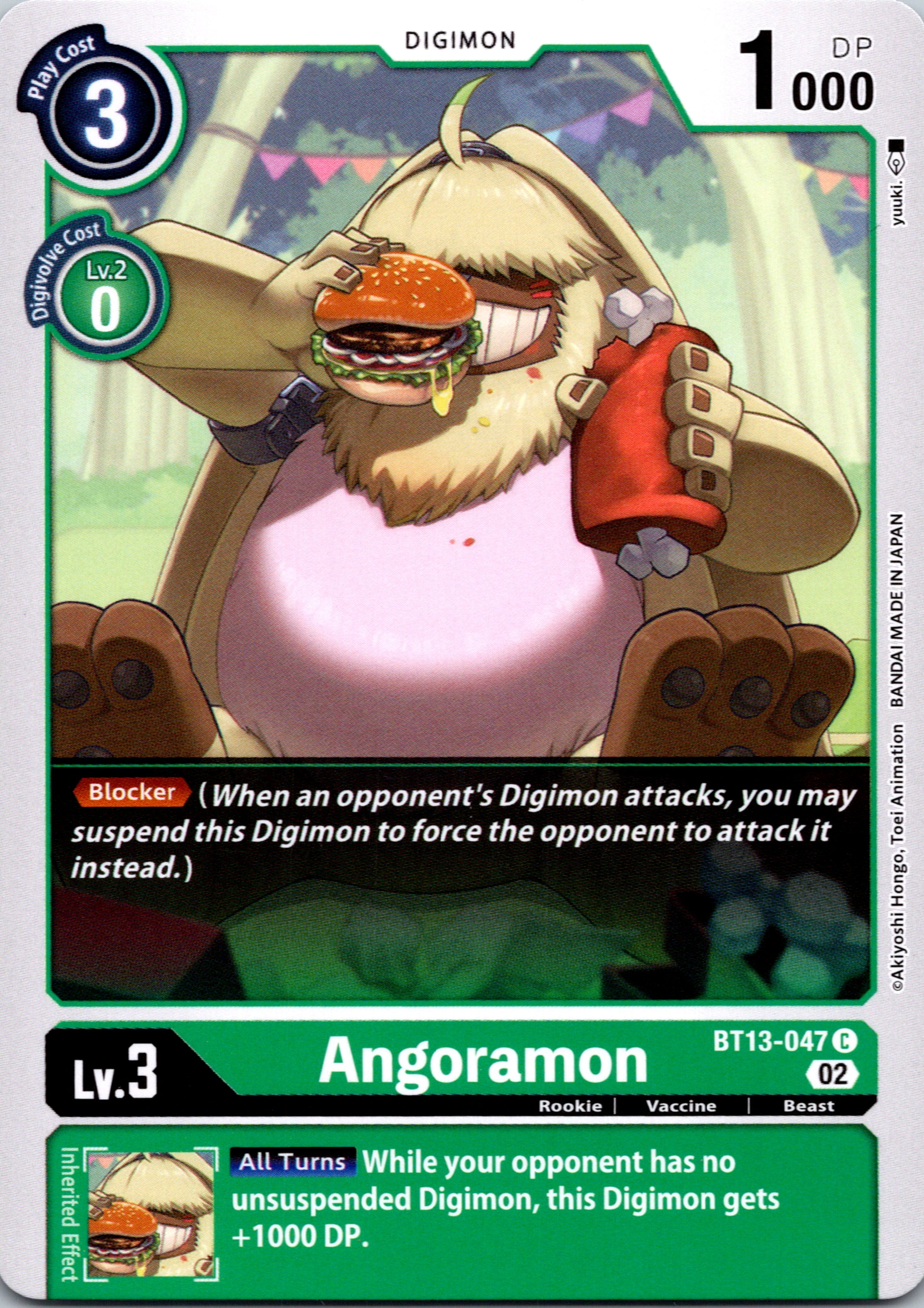 Angoramon [BT13-047] [Versus Royal Knights] Normal