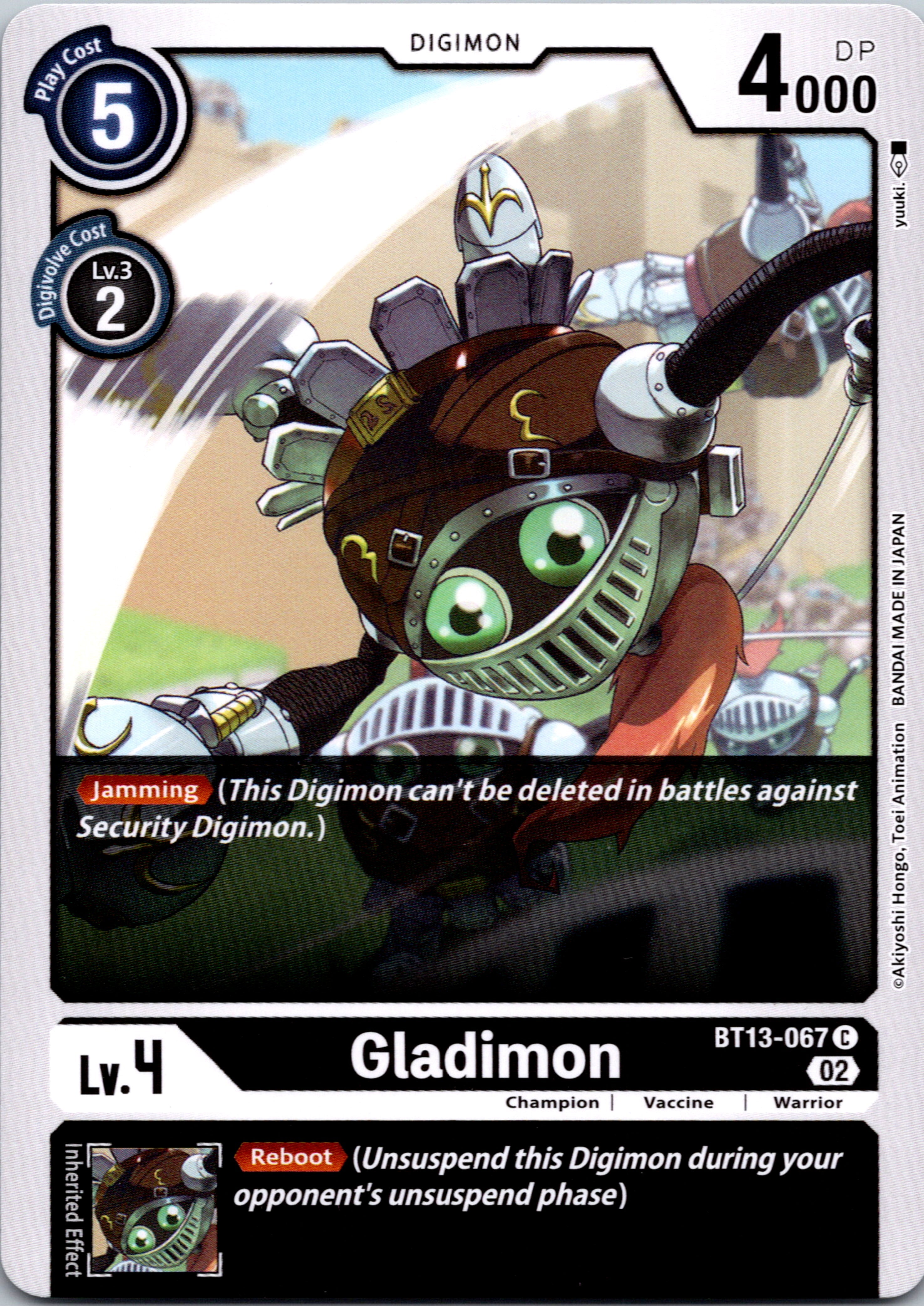 Gladimon [BT13-067] [Versus Royal Knights] Normal