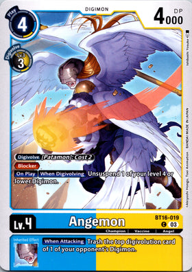 Angemon [BT16-019-C] [Beginning Observer] Normal