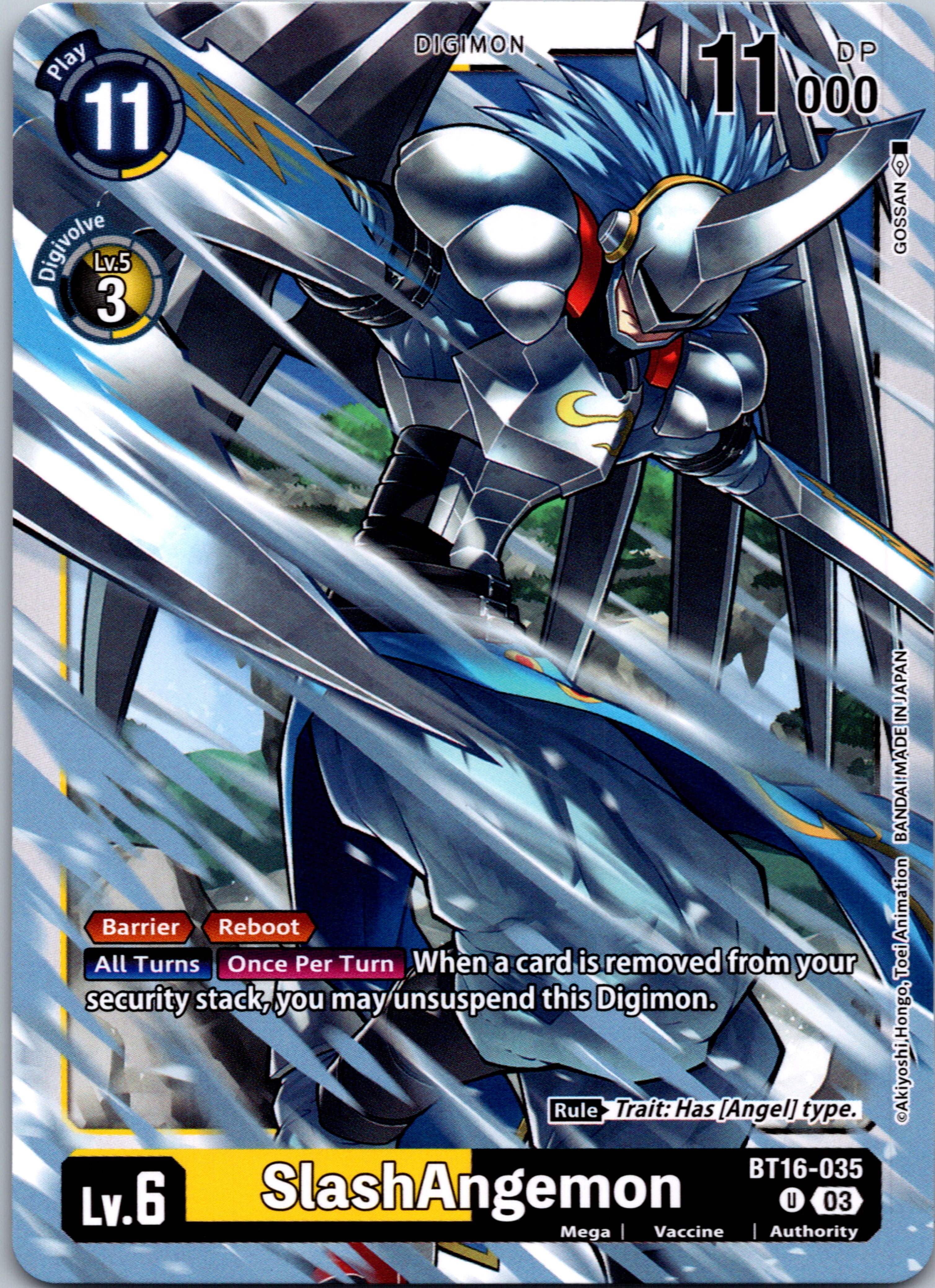 SlashAngemon [BT16-035-U] [Beginning Observer] Normal