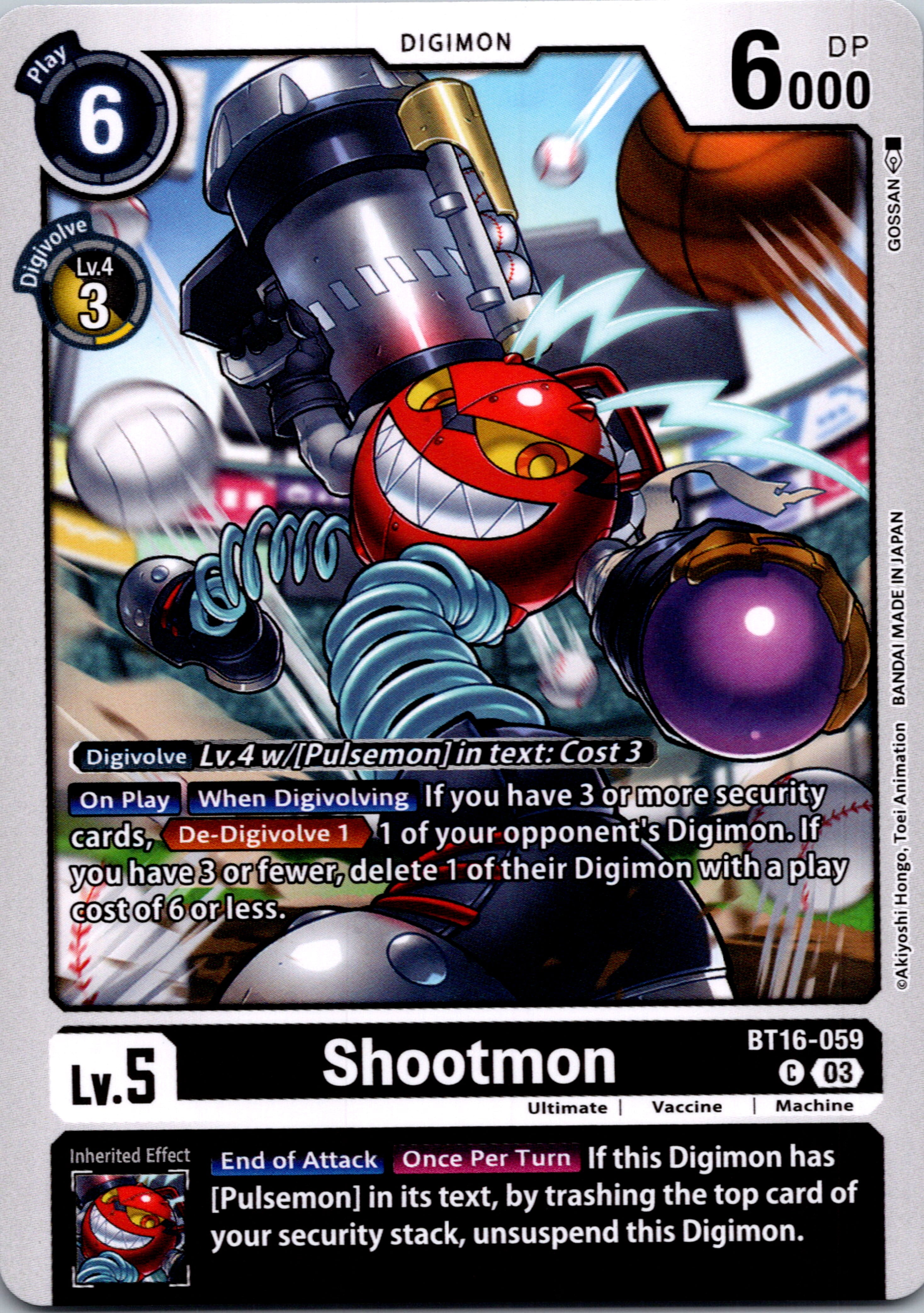 Shootmon [BT16-059-C] [Beginning Observer] Normal