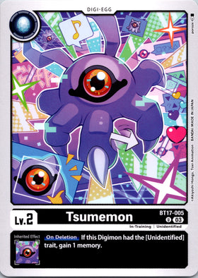 Tsumemon [BT17-005-U] [Secret Crisis] Normal
