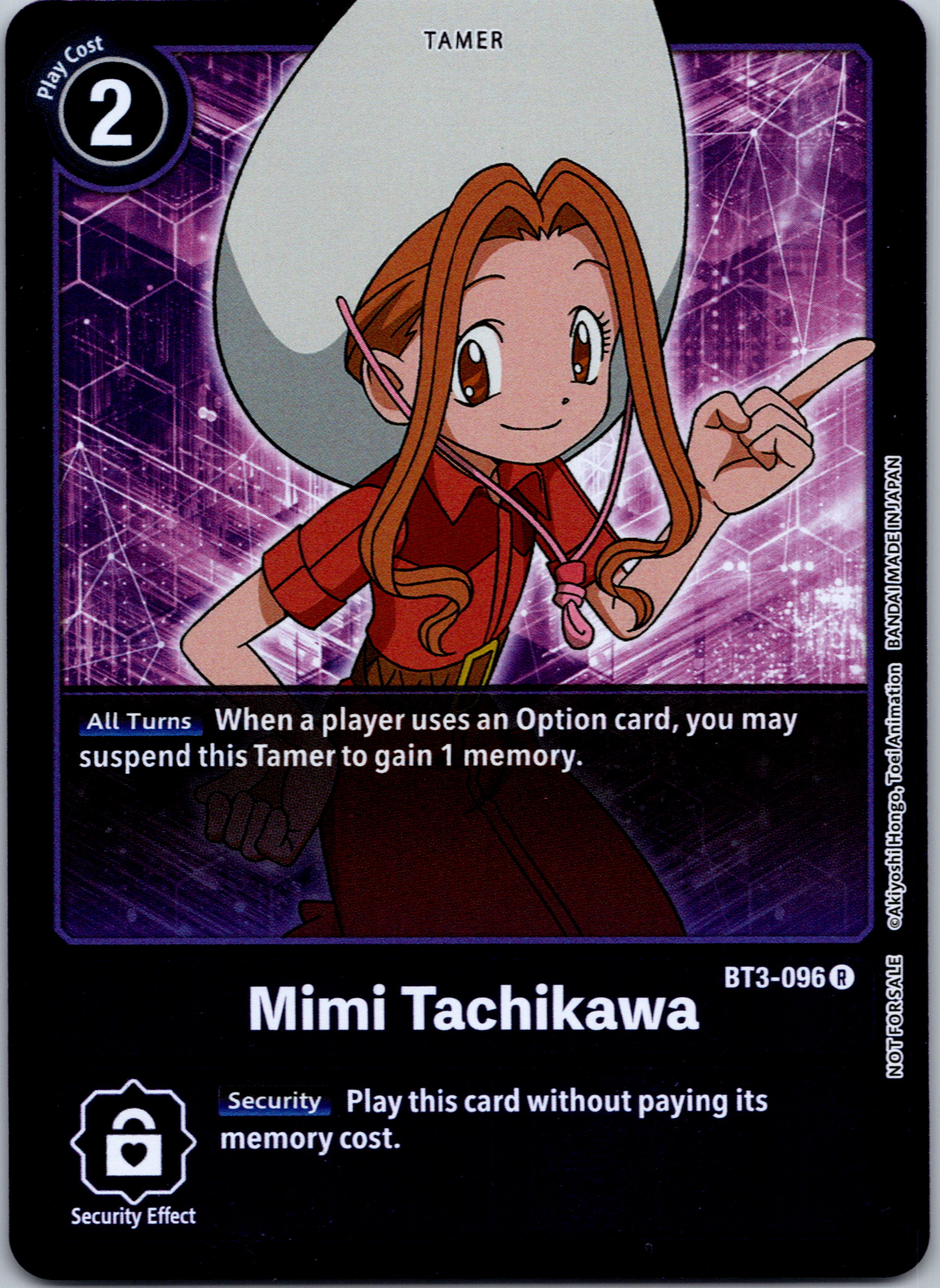 Mimi Tachikawa - BT3-096 (Event Pack 4) [BT3-096] [Release Special Booster] Foil