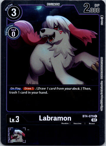 Labramon (Resurgence Booster Reprint) [BT4-079] [Resurgence Booster] Foil