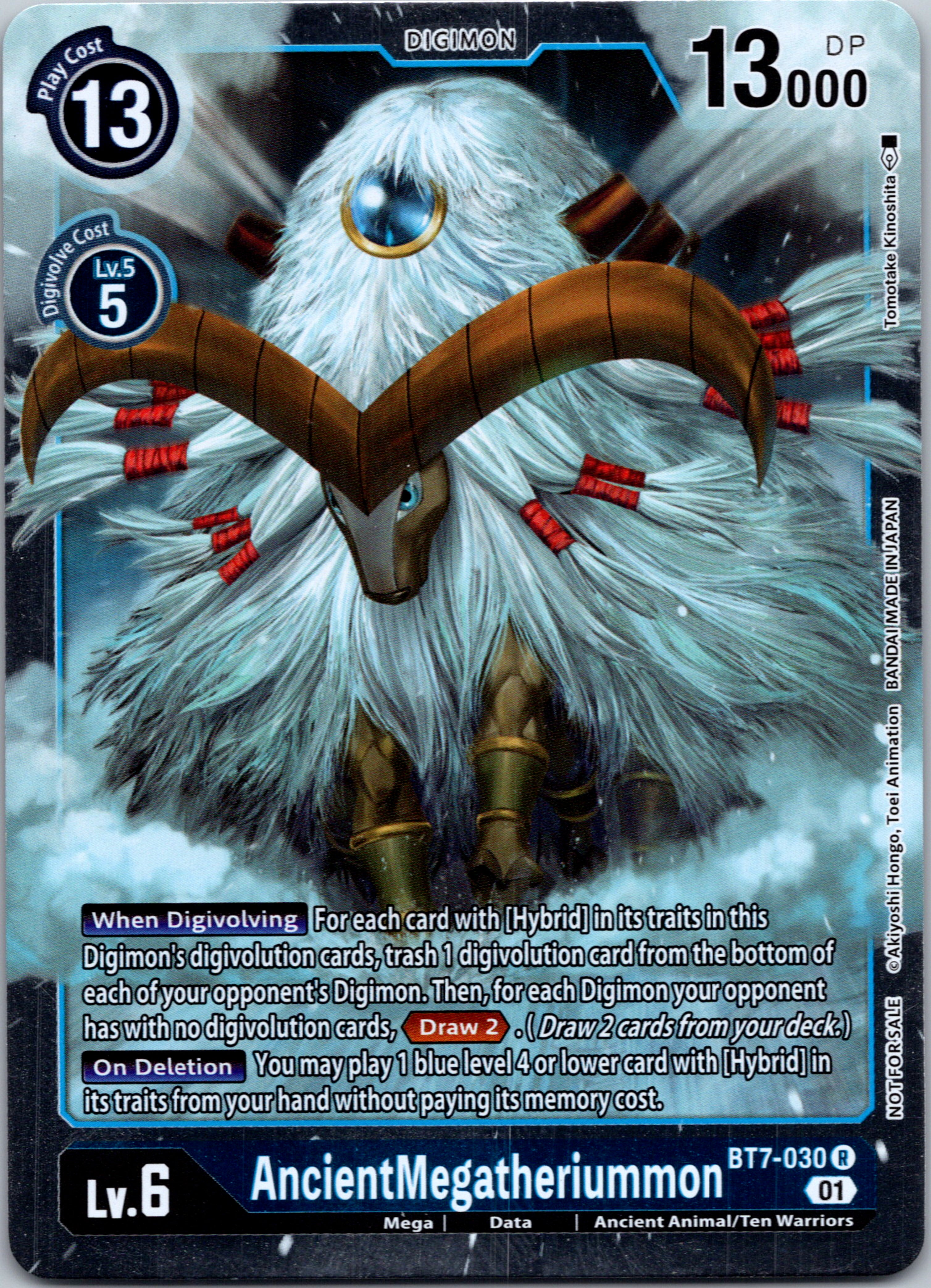 AncientMegatheriummon (Event Pack 3) [BT7-030] [Next Adventure] Foil