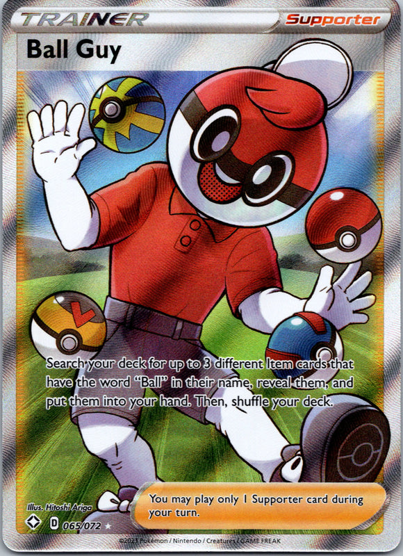 Ball Guy (Full Art) [065/072] [Shining Fates] Holofoil