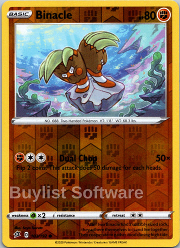 Binacle [103/192] [Rebel Clash] Reverse Holofoil