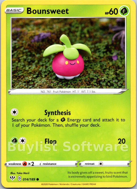 Bounsweet (014/189) [SWSH03: Darkness Ablaze]