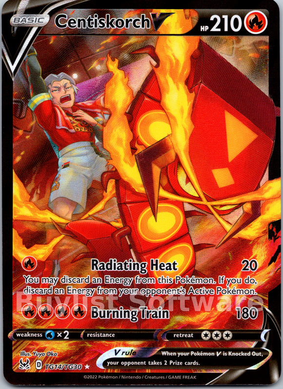 Centiskorch V (TG14/TG30) [Sword & Shield: Lost Origin]