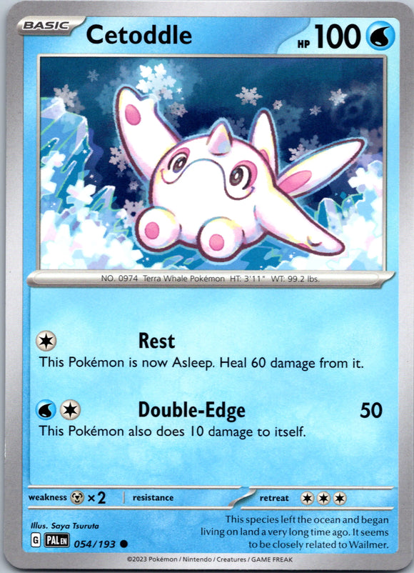 Cetoddle - 054/193 [054/193] [Paldea Evolved]