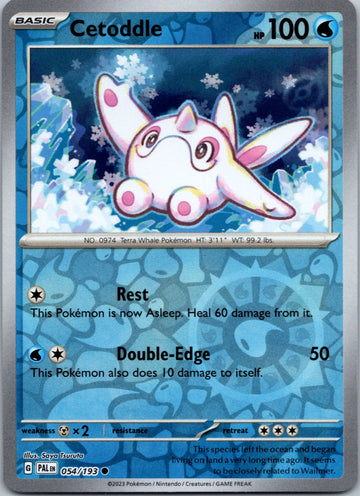 Cetoddle - 054/193 [054/193] [Paldea Evolved] Reverse Holofoil