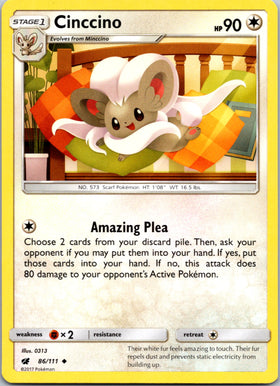 Cinccino [86/111] [Crimson Invasion]