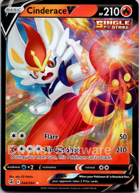 Cinderace V (044/264) [Sword & Shield: Fusion Strike]