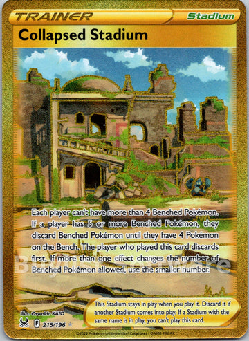Collapsed Stadium (215/196) [Sword & Shield: Lost Origin]