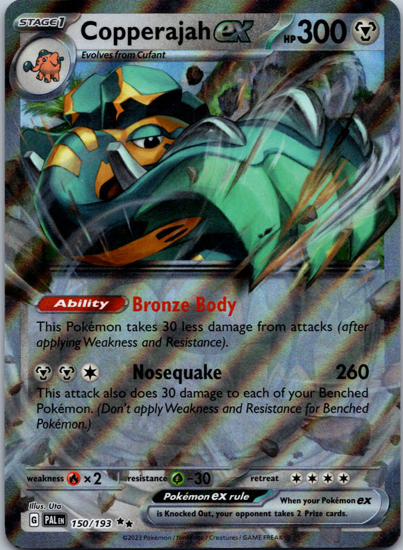 Copperajah ex [150/193] [Paldea Evolved] Holofoil