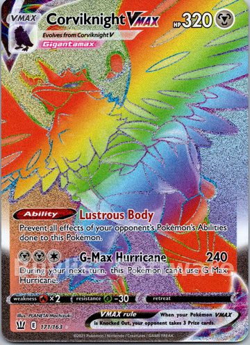 Corviknight VMAX (Secret) [171/163] [SWSH05: Battle Styles]