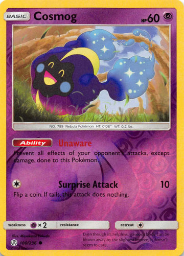 Cosmog - 100/236 [100/236] [Cosmic Eclipse] Reverse Holofoil