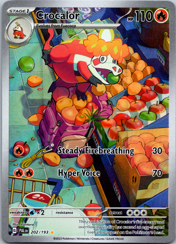 Crocalor - 202/193 [202/193] [Paldea Evolved] Holofoil