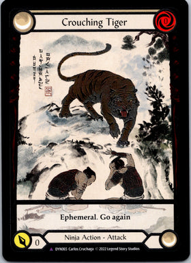 Crouching Tiger (Marvel) [DYN065] [Dynasty] Cold Foil