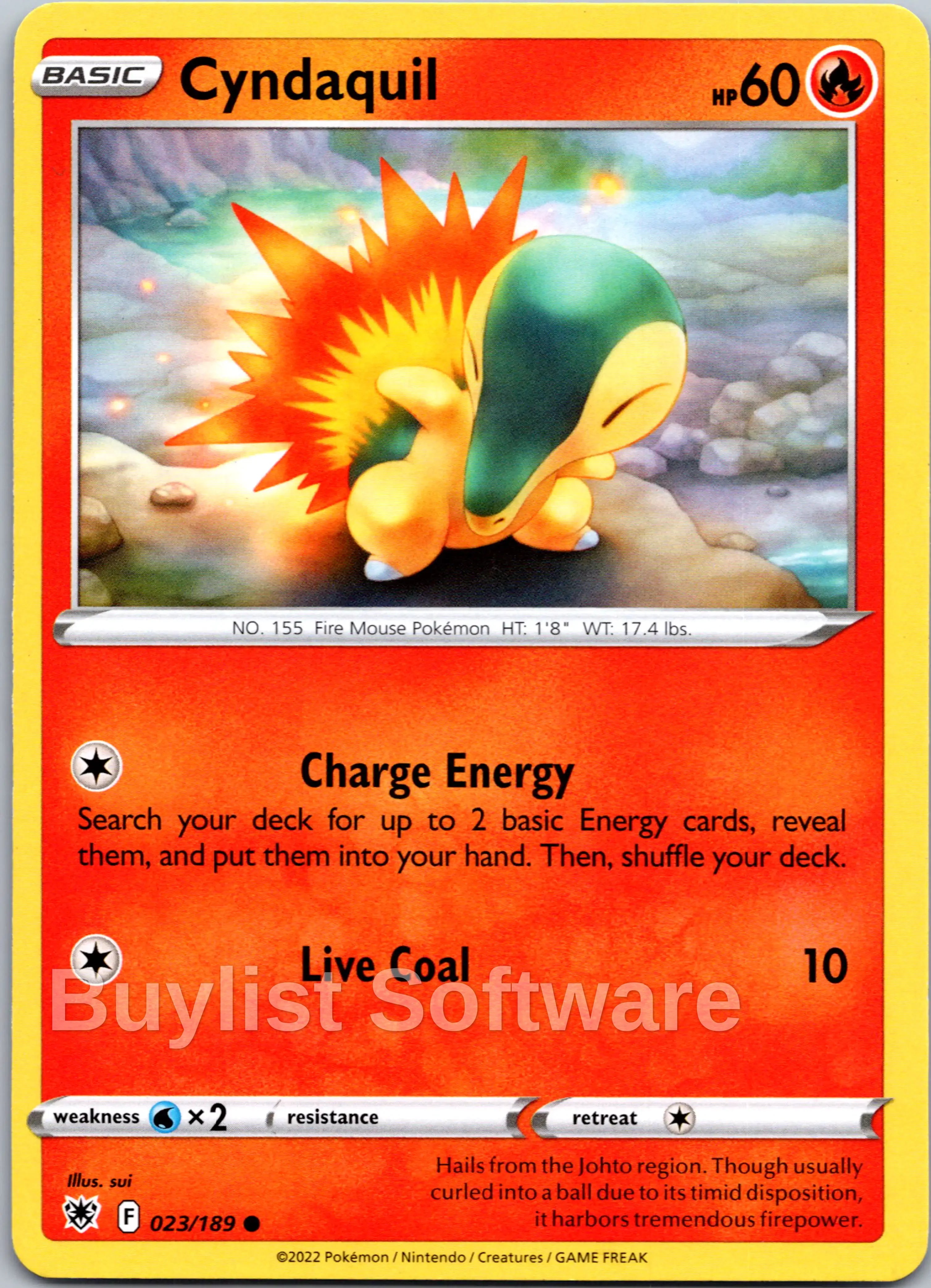 Cyndaquil [023/189] [Astral Radiance]