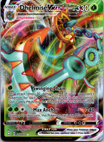 Dhelmise VMAX [010/072] [Shining Fates] Holofoil