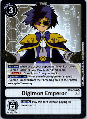 Digimon Emperor [BT8-094 R] [New Awakening] Foil