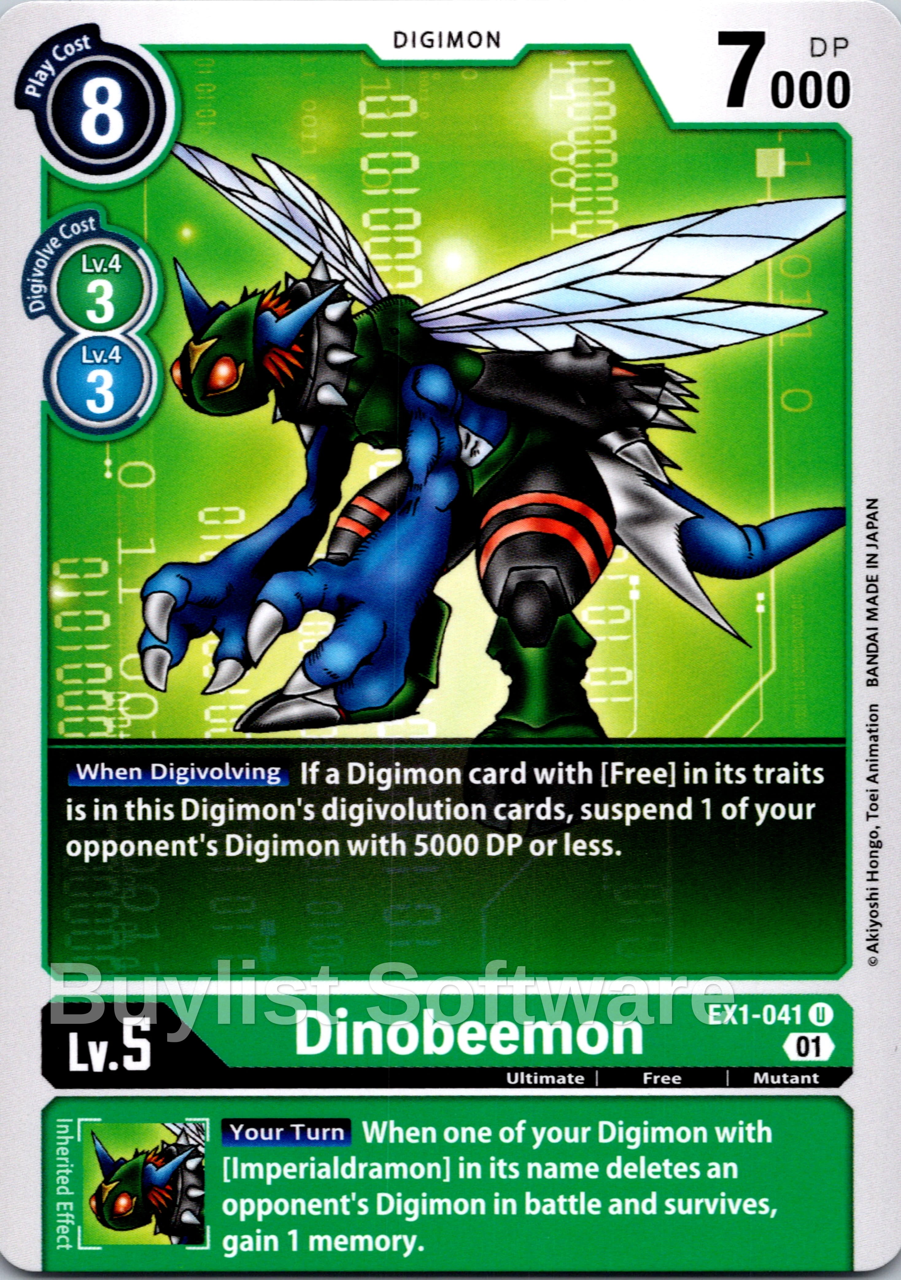 Dinobeemon [EX1-041] [Classic Collection] Normal