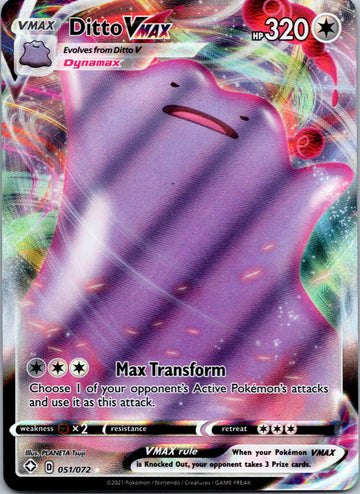 Ditto VMAX [051/072] [Shining Fates] Holofoil