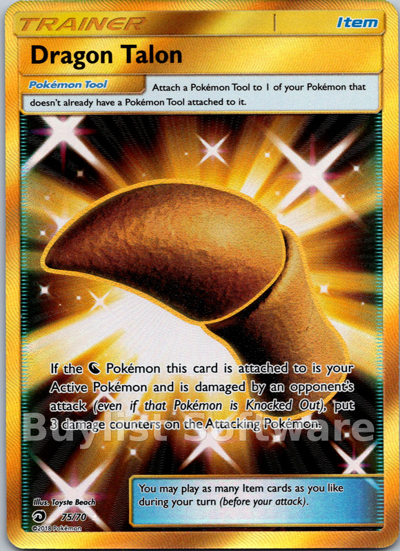 Dragon Talon (Secret) [75/70] [Dragon Majesty] Holofoil